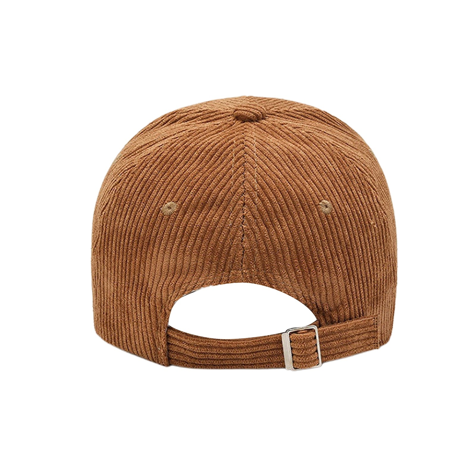 thumbnail image 5 of Gorra de béisbol unisex de pana - Textura suave, visera, correa ajustable - Informal/para actividades al aire libre, 5 of 8